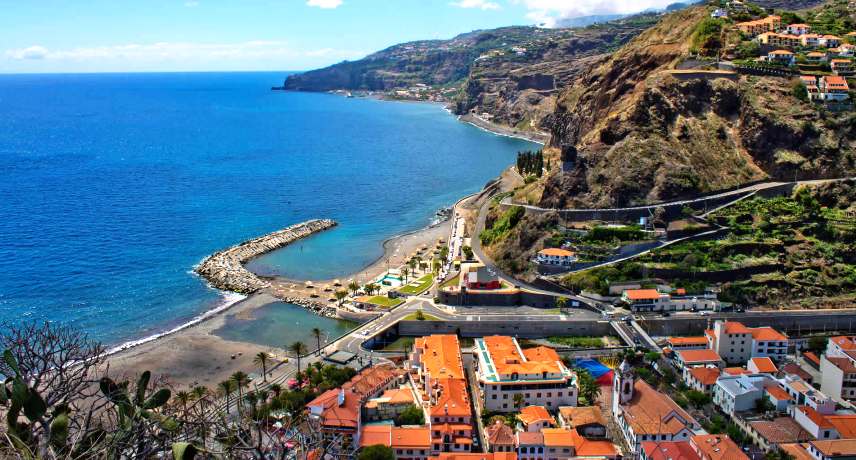 Ribeira Brava Municipality in Madeira Island